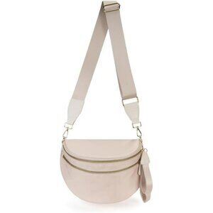 Nylon Crossbody Bag Bum Bag Shoulder Purse Adjustable Strap Large Capacity